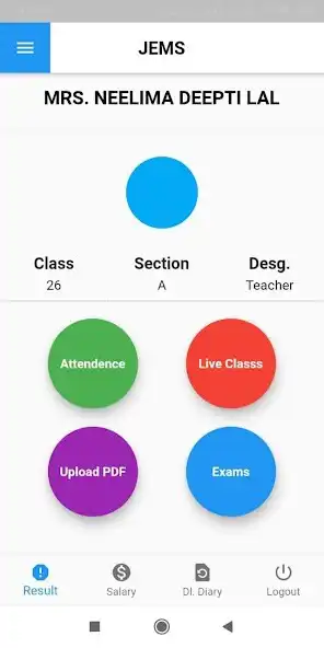 Play JEMS Teacher Mobile app as an online game JEMS Teacher Mobile app with UptoPlay