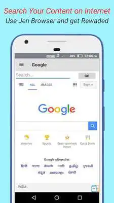 Play Jen browser  - Browser that rewards you