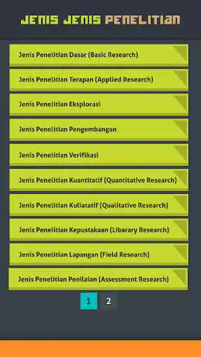 Play Jenis Jenis Penelitian as an online game Jenis Jenis Penelitian with UptoPlay