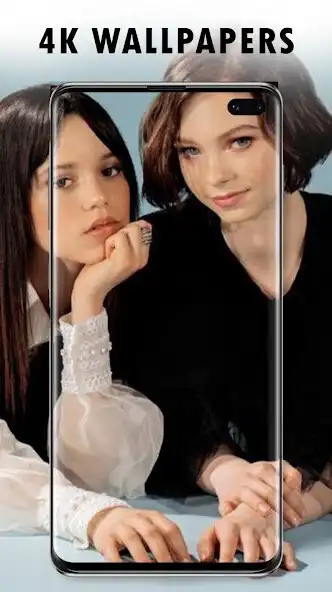 Play Jenna Ortega  Emma Wallpaper as an online game Jenna Ortega  Emma Wallpaper with UptoPlay