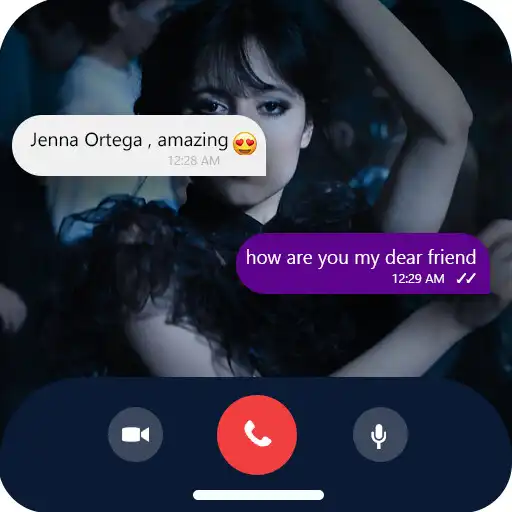 Play Jenna Ortega fake call video APK Play Jenna Ortega fake call video APK