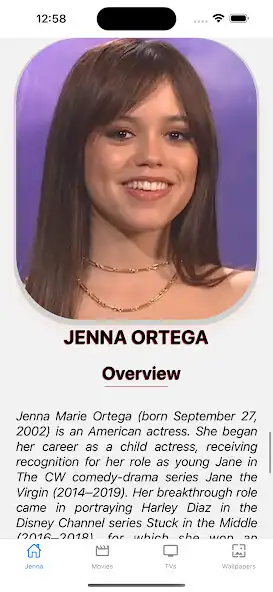 Play Jenna Ortega Trivia App as an online game Jenna Ortega Trivia App with UptoPlay