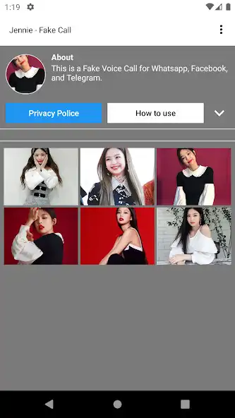 Play Jennie Fake Call  and enjoy Jennie Fake Call with UptoPlay