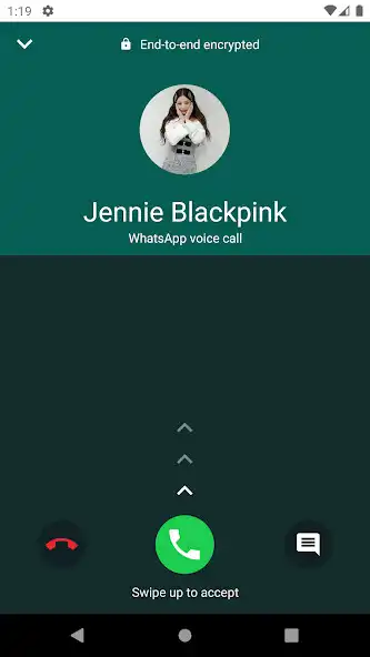 Play Jennie Fake Call as an online game Jennie Fake Call with UptoPlay