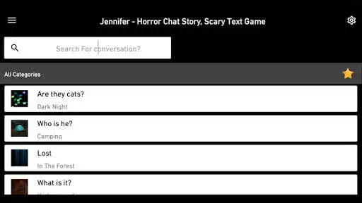 Play Jennifer - Horror Chat Story, Scary Text Game as an online game Jennifer - Horror Chat Story, Scary Text Game with UptoPlay
