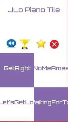 Play Jennifer Lopez Piano Tiles