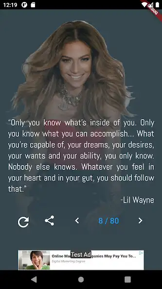 Play Jennifer Lopez Quotes  and enjoy Jennifer Lopez Quotes with UptoPlay