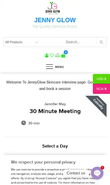 Play Jenny Glow Skincare App as an online game Jenny Glow Skincare App with UptoPlay
