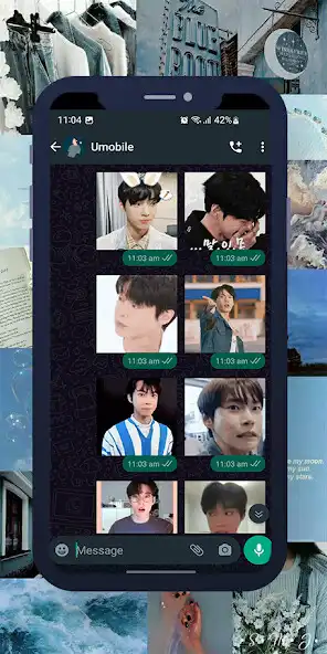 Play Jeno NCT Animated WASticker as an online game Jeno NCT Animated WASticker with UptoPlay