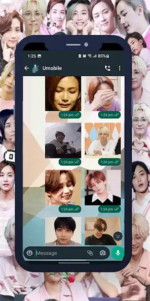 Play Jeonghan Animated WASticker as an online game Jeonghan Animated WASticker with UptoPlay