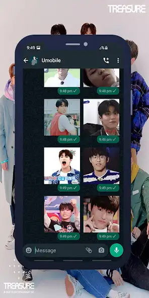 Play Jeongwoo Animated WASticker  and enjoy Jeongwoo Animated WASticker with UptoPlay