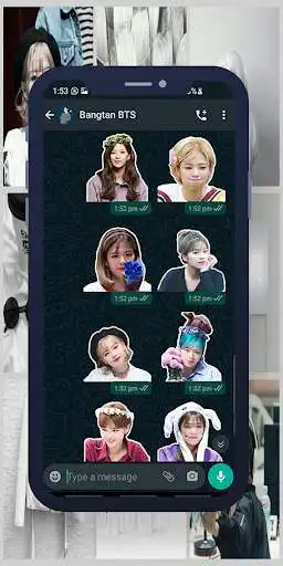 Play Jeongyeon Twice WASticker  and enjoy Jeongyeon Twice WASticker with UptoPlay