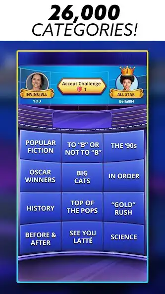 Play Jeopardy!® Trivia TV Game Show as an online game Jeopardy!® Trivia TV Game Show with UptoPlay