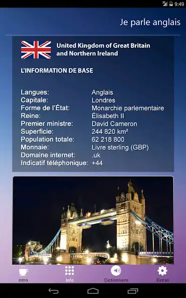 Play Je Parle Anglais - Audio cours  and enjoy Je Parle Anglais - Audio cours with UptoPlay