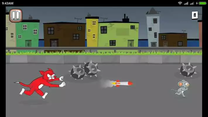 Play Jerry Escapes From Angry Tom