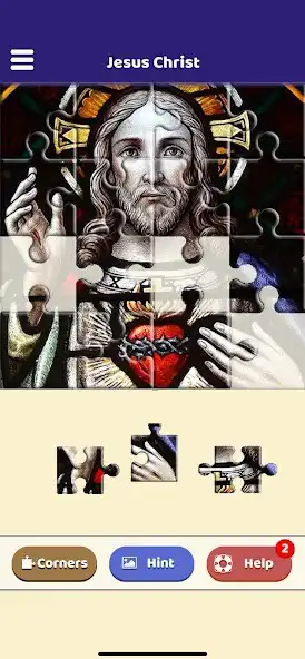 Play Jesus Christ Puzzle as an online game Jesus Christ Puzzle with UptoPlay