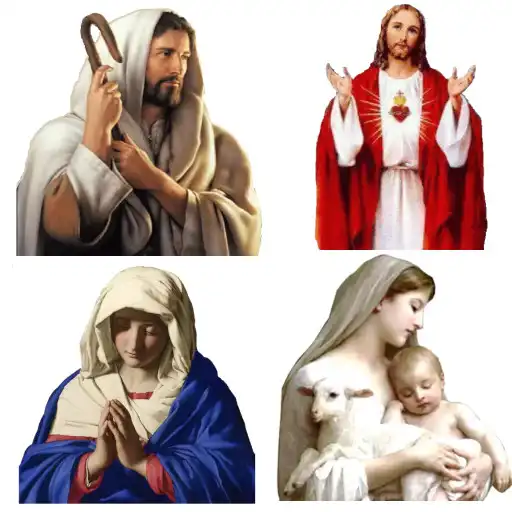 Play Jesus Christ Stickers as an online game Jesus Christ Stickers with UptoPlay