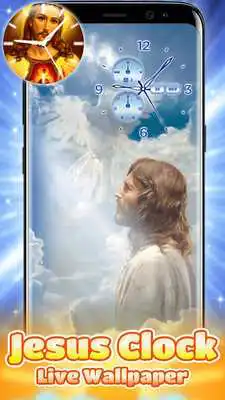 Play Jesus Clock Live Wallpaper