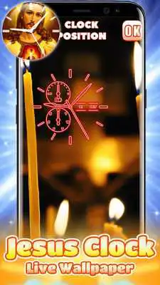 Play Jesus Clock Live Wallpaper