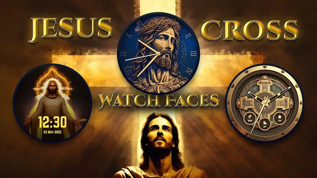 Play Jesus  Cross Watch Faces  and enjoy Jesus  Cross Watch Faces with UptoPlay