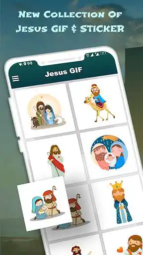 Play Jesus GIF : Jesus Christ Stickers for Whatsapp
