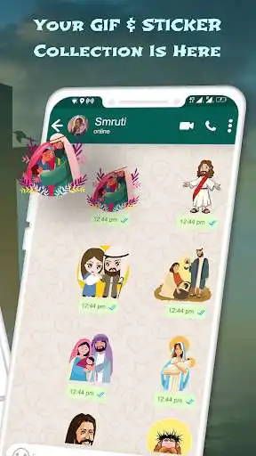 Play Jesus GIF : Jesus Christ Stickers for Whatsapp