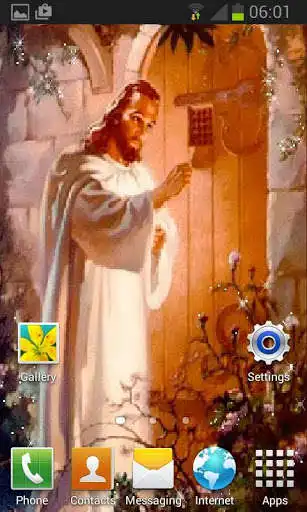 Play Jesus On Door LWP as an online game Jesus On Door LWP with UptoPlay