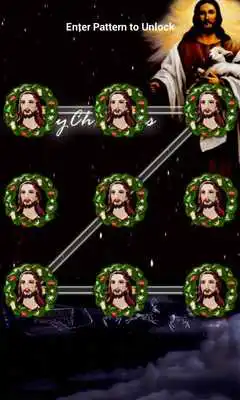 Play Jesus Pattern Lock Screen Play Jesus Pattern Lock Screen