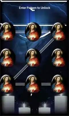 Play Jesus Pattern Lock Screen Play Jesus Pattern Lock Screen