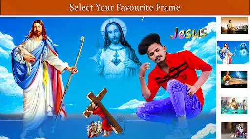 Play Jesus Photo Frame  and enjoy Jesus Photo Frame with UptoPlay
