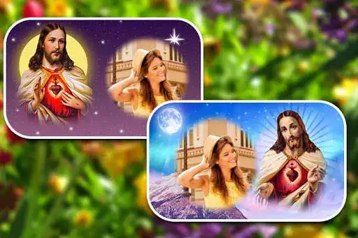 Play Jesus Photo Frames as an online game Jesus Photo Frames with UptoPlay