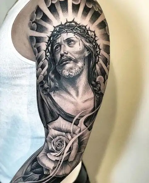 Play Jesus Tattoo Designs  and enjoy Jesus Tattoo Designs with UptoPlay