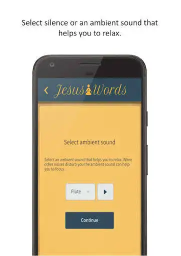 Play Jesus Words Meditation as an online game Jesus Words Meditation with UptoPlay