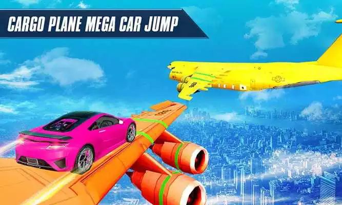 Play Jet Cars Stunts GT Racing Flying Car Racing Games