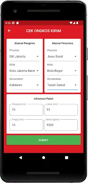Play JET Cek Ongkir  Lacak Paket as an online game JET Cek Ongkir  Lacak Paket with UptoPlay