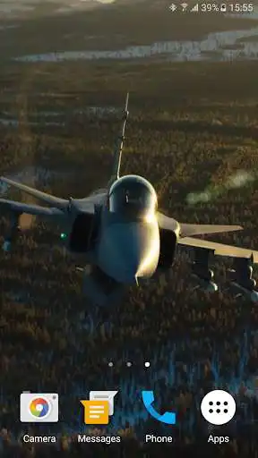 Play Jet Fighter Live Wallpaper as an online game Jet Fighter Live Wallpaper with UptoPlay