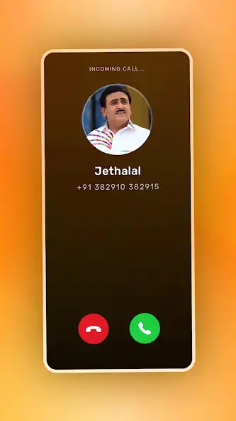 Play Jethalal Fake Call as an online game Jethalal Fake Call with UptoPlay