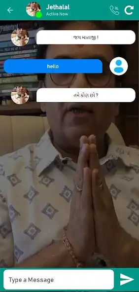 Play Jethalal Fake Video Call  Cha  and enjoy Jethalal Fake Video Call  Cha with UptoPlay