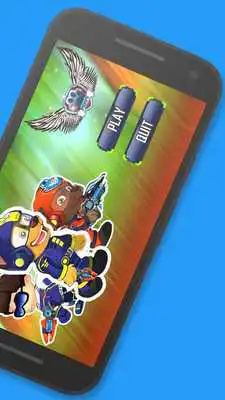 Play Jetpack paw dog puppy: Jet fire Patrol