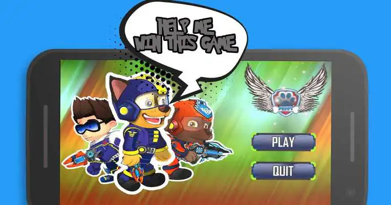 Play Jetpack paw dog puppy: Jet fire Patrol