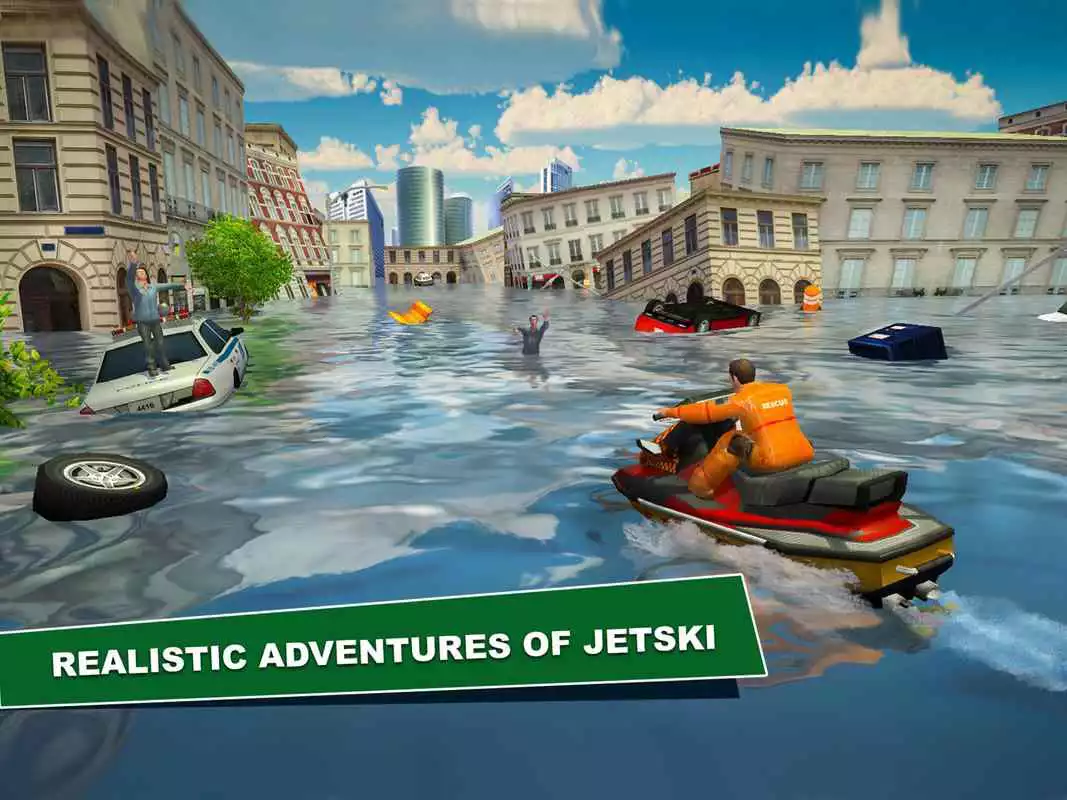 Play Jet Ski Beach Rescue Lifeguard