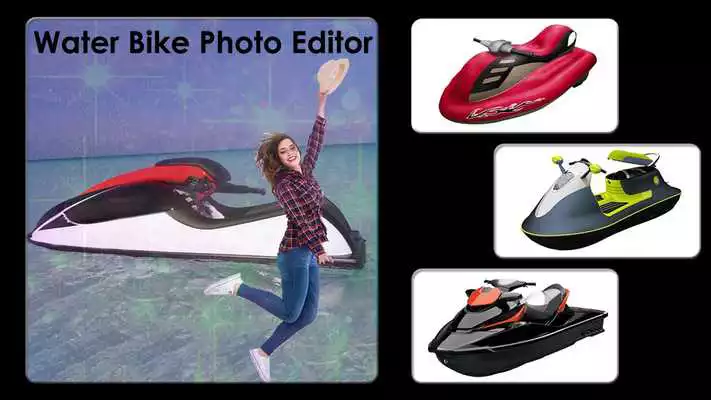 Play Jet Ski Boat Photo Editor