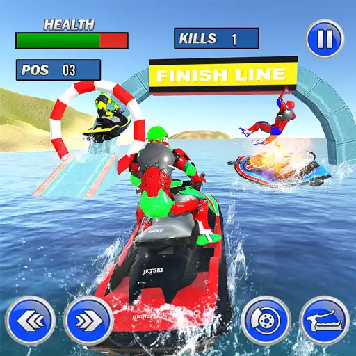 Play Jet Ski Boat Race Water War APK