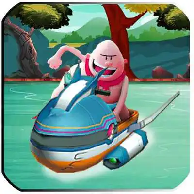 Play jet ski Captain Underpants
