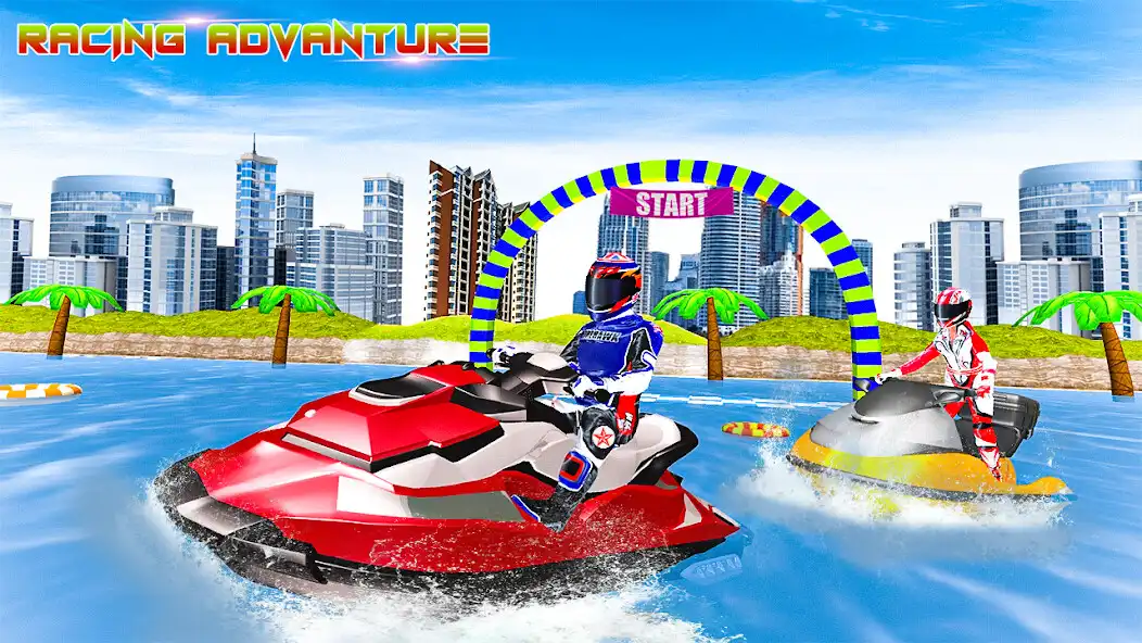 Play Jet Ski Water Boat Racing Game  and enjoy Jet Ski Water Boat Racing Game with UptoPlay