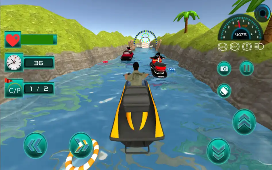 Play Jet Sky Stunt Racing Adventure  and enjoy Jet Sky Stunt Racing Adventure with UptoPlay