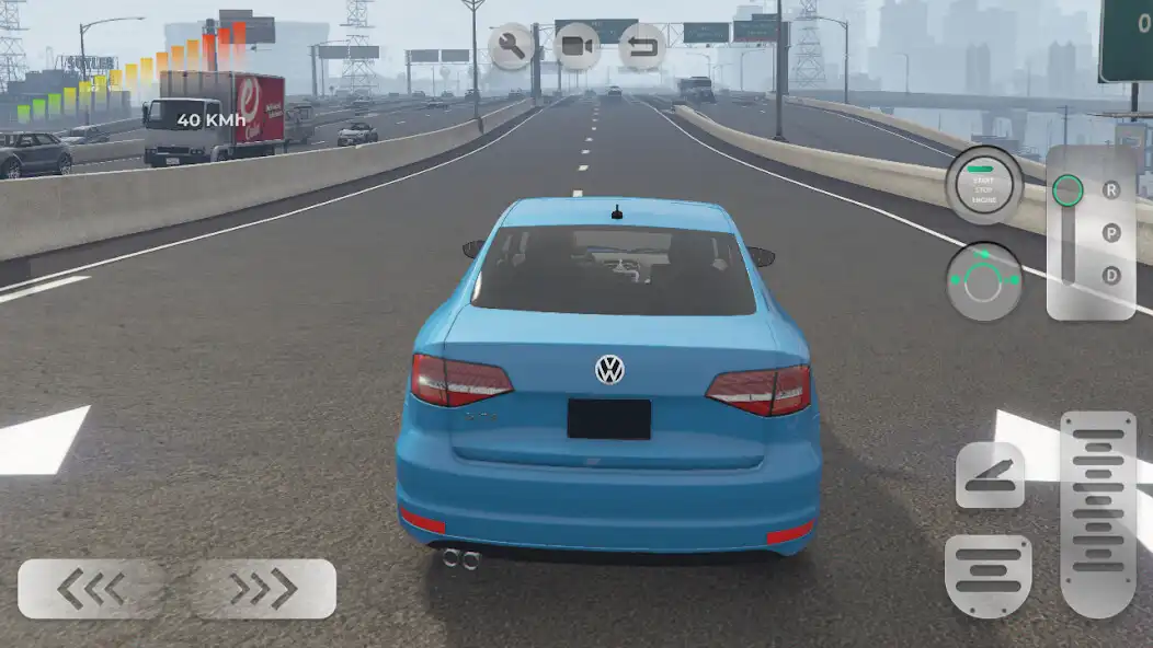 Play Jetta Turbo: Street Racing 3D as an online game Jetta Turbo: Street Racing 3D with UptoPlay