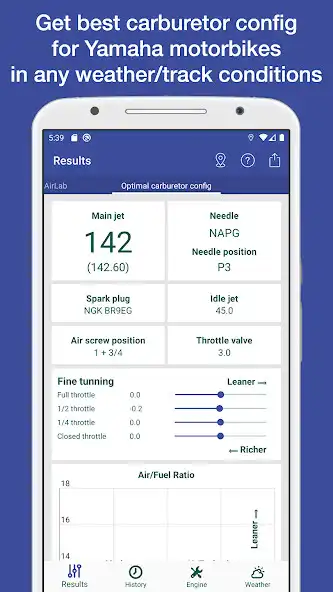 Play Jetting for Yamaha 2T Moto YZ  and enjoy Jetting for Yamaha 2T Moto YZ with UptoPlay