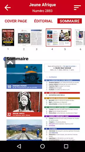 Play Jeune Afrique - Le Magazine as an online game Jeune Afrique - Le Magazine with UptoPlay