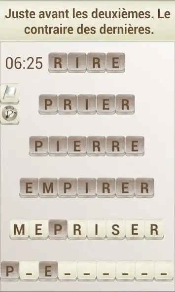 Play Jeux de Mots en Français as an online game Jeux de Mots en Français with UptoPlay